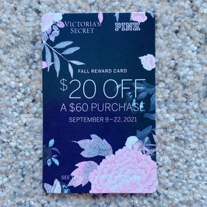 💗Victoria’s Secret $20 OFF Cards (10-Pack)💗
